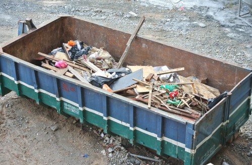 Professional rubbish removal team in Hackbridge