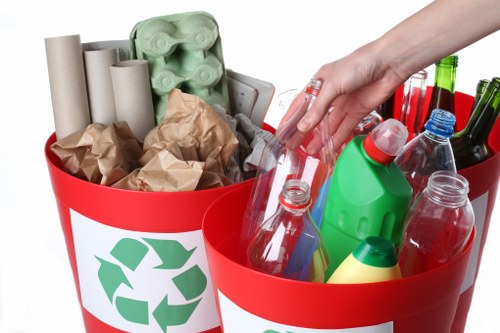 Equipment used for demolition waste removal