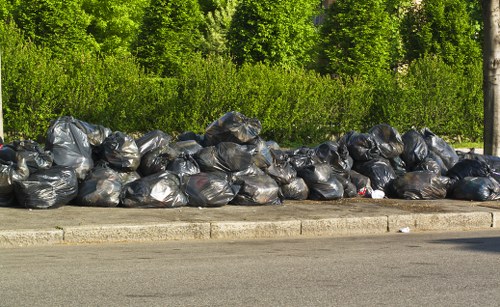 Recycling facilities processing builders waste materials